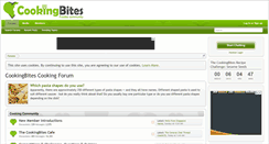 Desktop Screenshot of cookingbites.com