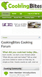 Mobile Screenshot of cookingbites.com